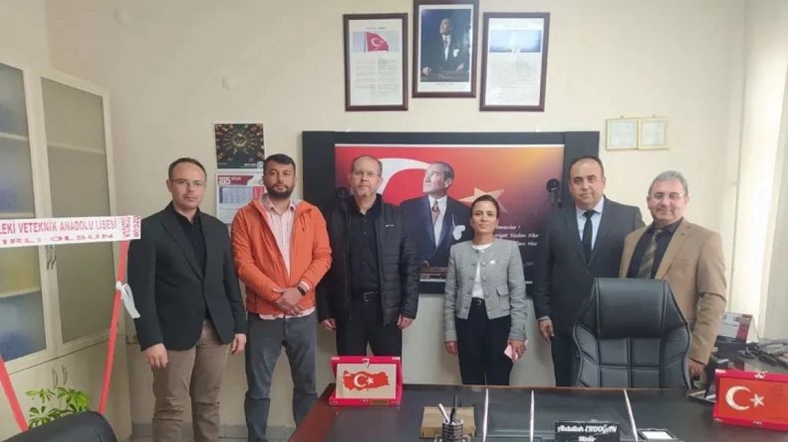İlçe Milli Eğitim Müdürümüze Ziyaretimiz